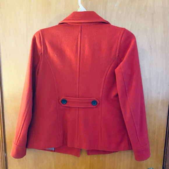 Old Navy Short Red Peacoat - Picture 2 of 7